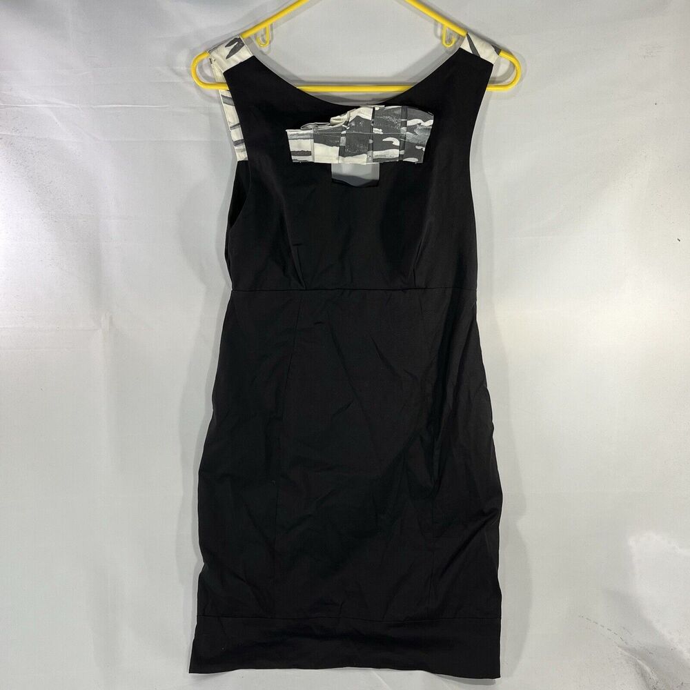 IODICE CLARISSE DRESS AKIRA WOMENS MEDIUM BLACK NWT ZIP SIDE NEW WITH TAGS TOP